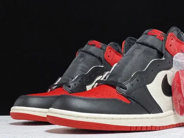 Reps TB Air Jordan 1 OG Bred Toe 555088-610 High Retro 0520